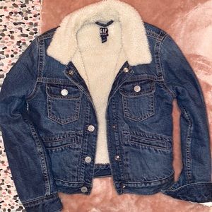 GAP Sherpa Denim Jacket